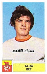 Sticker Aldo Bet - Calciatori 1971-1972 - Panini