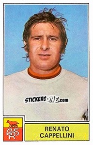 Sticker Renato Cappellini - Calciatori 1971-1972 - Panini