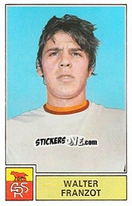 Sticker Walter Franzot - Calciatori 1971-1972 n. 245 - Panini