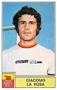 Figurina Giacomo La Rosa - Calciatori 1971-1972 - Panini