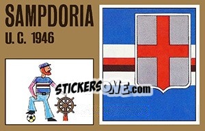 Sticker Scudetto - Calciatori 1971-1972 n. 249 - Panini