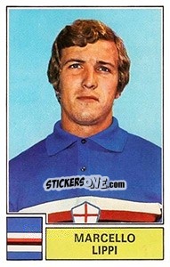 Sticker Marcello Lippi - Calciatori 1971-1972 n. 255 - Panini