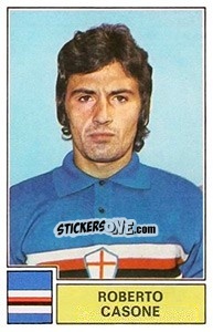 Sticker Roberto Casone - Calciatori 1971-1972 n. 256 - Panini