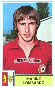 Sticker Marino Lombardo - Calciatori 1971-1972 - Panini
