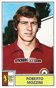 Sticker Roberto Mozzini - Calciatori 1971-1972 - Panini