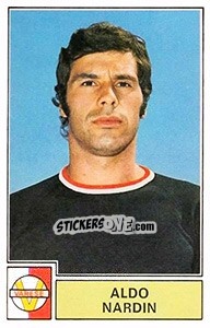Sticker Aldo Nardin - Calciatori 1971-1972 n. 291 - Panini