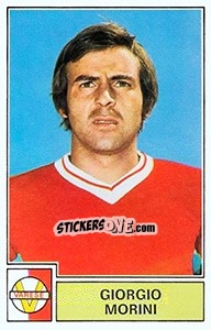 Sticker Giorgio Morini - Calciatori 1971-1972 - Panini