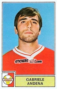Sticker Gabriele Andena - Calciatori 1971-1972 n. 293 - Panini