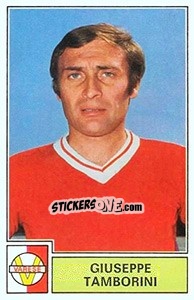 Cromo Giuseppe Tamborini - Calciatori 1971-1972 n. 297 - Panini
