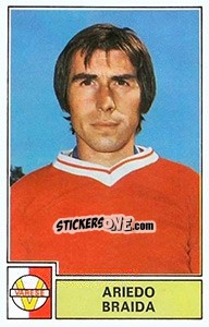 Sticker Ariedo Braida - Calciatori 1971-1972 - Panini