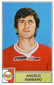 Sticker Angelo Rimbano - Calciatori 1971-1972 n. 303 - Panini
