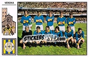 Figurina Squadra - Calciatori 1971-1972 - Panini