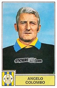 Sticker Angelo Colombo - Calciatori 1971-1972 n. 311 - Panini