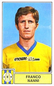 Sticker Franco Nanni - Calciatori 1971-1972 n. 312 - Panini