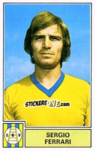 Figurina Sergio Ferrari - Calciatori 1971-1972 - Panini