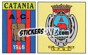 Sticker Scudetto - Calciatori 1971-1972 n. 381 - Panini