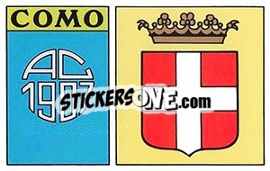 Sticker Scudetto - Calciatori 1971-1972 n. 391 - Panini