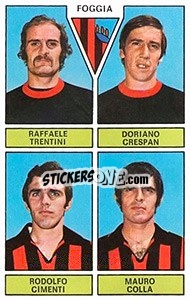 Sticker Trentini / Crespan / Cimenti / Colla - Calciatori 1971-1972 n. 397 - Panini