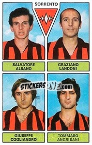 Sticker Albano / Landoni / Cogliandro / Angrisani