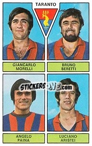 Sticker Morelli / Beretti / Paini / Aristei - Calciatori 1971-1972 n. 459 - Panini