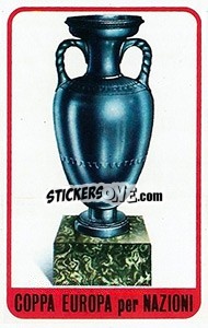 Sticker Coppa Europa per Nazioni - Calciatori 1971-1972 n. 496 - Panini
