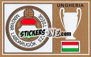 Cromo Scudetto Ungheria - Calciatori 1971-1972 n. 500 - Panini