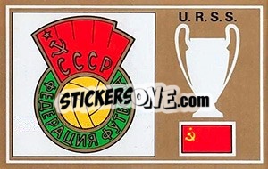 Sticker Scudetto U.R.S.S. - Calciatori 1971-1972 n. 504 - Panini