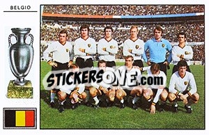 Sticker Squadra Belgio - Calciatori 1971-1972 n. 506 - Panini