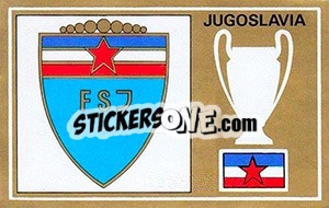 Sticker Scudetto Jugoslavia - Calciatori 1971-1972 n. 509 - Panini