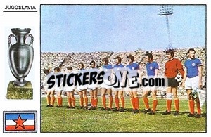 Sticker Squadra Jugoslavia - Calciatori 1971-1972 n. 510 - Panini