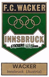 Figurina Scudetto F.C. Wacker Innsbruck - Calciatori 1971-1972 n. 515 - Panini