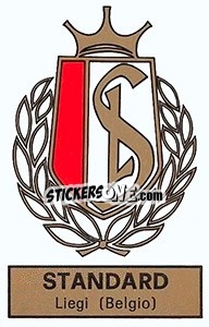 Sticker Scudetto Standard Liege - Calciatori 1971-1972 n. 516 - Panini