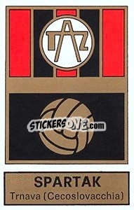 Figurina Scudetto Spartak Trnava - Calciatori 1971-1972 n. 518 - Panini