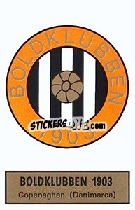 Sticker Scudetto Boldklubben 1903 Copenhagen