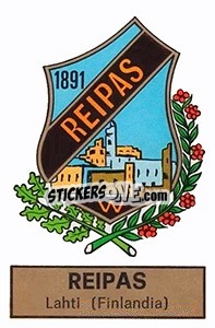 Sticker Scudetto Reipas Lahti - Calciatori 1971-1972 n. 521 - Panini