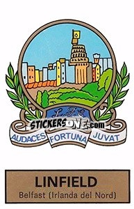 Sticker Scudetto Linfield