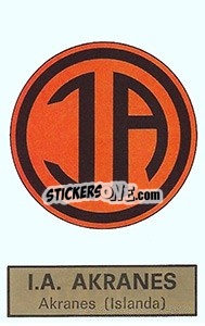 Sticker Scudetto I.A. Akranes