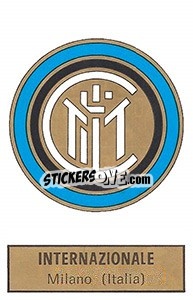 Sticker Scudetto Internazionale Milan - Calciatori 1971-1972 n. 530 - Panini