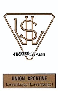 Sticker Scudetto Union Sportive Luxembourg