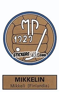 Sticker Scudetto Mikkelin - Calciatori 1971-1972 n. 558 - Panini