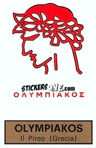 Sticker Scudetto Olympiakos - Calciatori 1971-1972 n. 563 - Panini