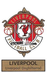 Sticker Scudetto Liverpool - Calciatori 1971-1972 n. 565 - Panini