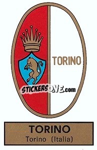 Sticker Scudetto A.C. Torino - Calciatori 1971-1972 n. 568 - Panini