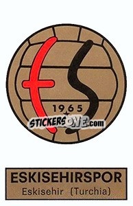 Sticker Scudetto Eskisehirspor