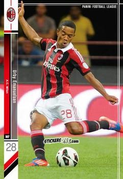 Figurina Urby Emanuelson - Football League 2013. PFL01 n. 9 - Panini