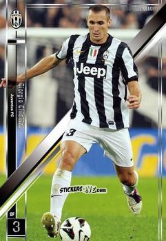 Figurina Giorgio Chiellini - Football League 2013. PFL01 n. 13 - Panini