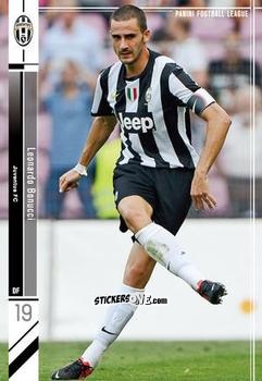 Cromo Leonardo Bonucci - Football League 2013. PFL01 n. 15 - Panini
