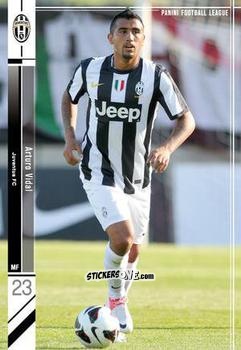 Sticker Arturo Vidal - Football League 2013. PFL01 n. 20 - Panini