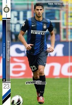 Sticker Andrea Ranocchia - Football League 2013. PFL01 n. 24 - Panini