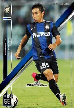 Cromo Yuto Nagatomo - Football League 2013. PFL01 n. 27 - Panini